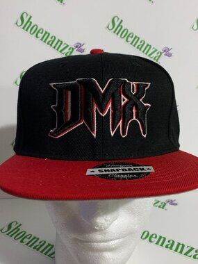 Headgear Classics Hat DMX Ruff Ryders Anthem Snapback Red Black Cap OSFM